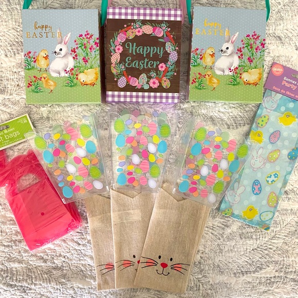 🐰🥕 EASTER BUNDLE! BRAND NEW! 11 PIECE BUNDLE. TREAT BAGS & CONTAINERS. - Picture 5 of 8